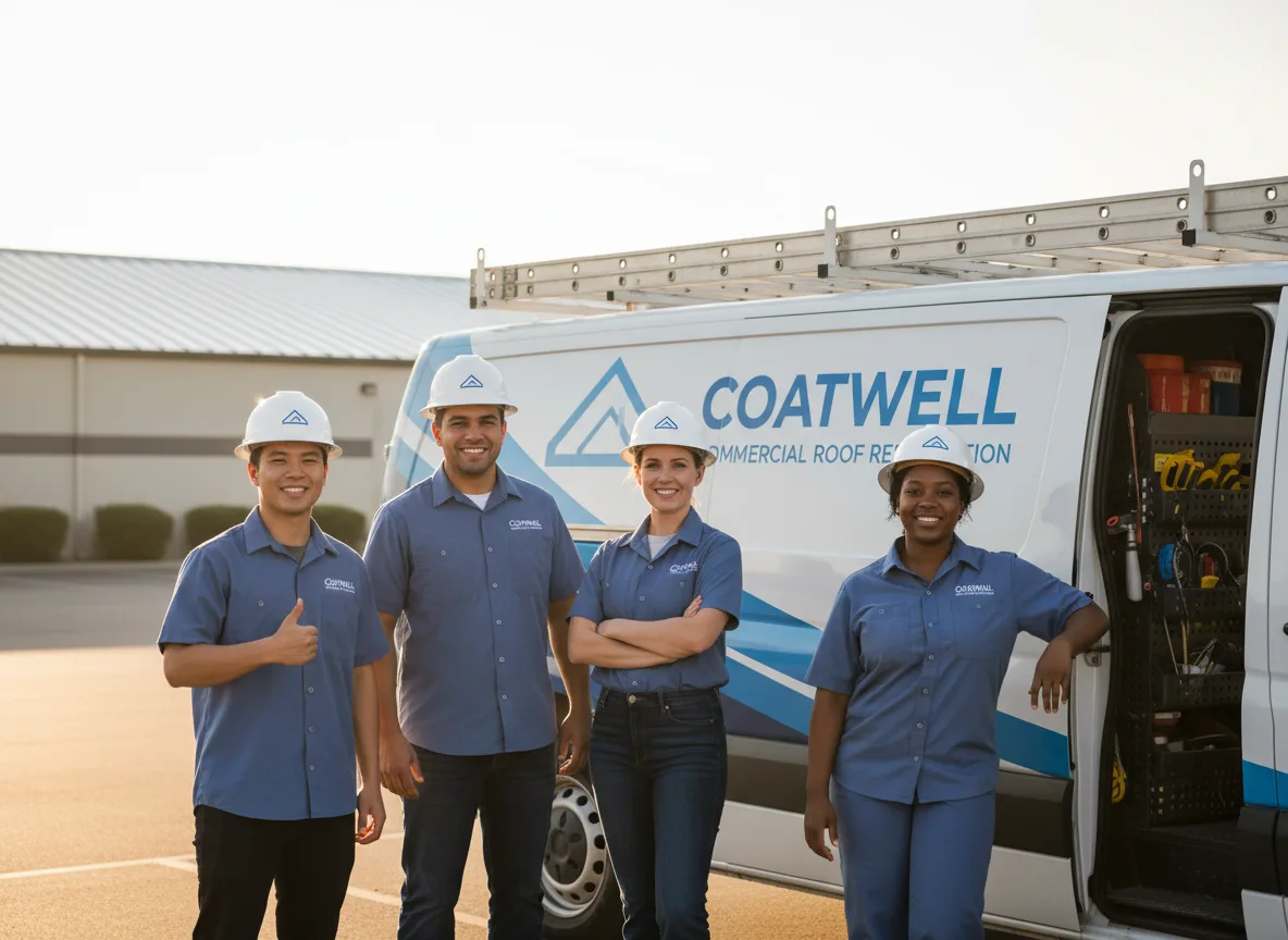 Commercial roof coating company in Sterling, VA